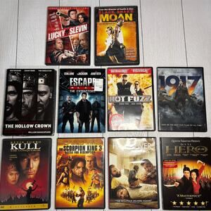 Action & Comedy DVD Lot – 10 Movie Bundle 1917, Hot Fuzz, The Hangover II & More